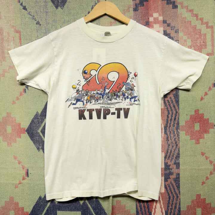 KTVP TV Vintage T Shirt Size Medium 80s