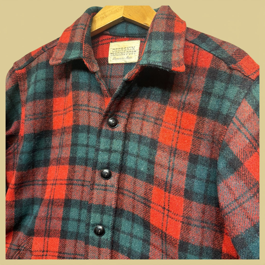 Vintage Deerskin Trading Post 70s Wool Jacket Size Medium