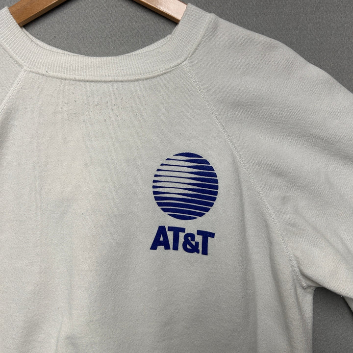 Vintage AT&T White Crewneck Sweatshirt Size XL