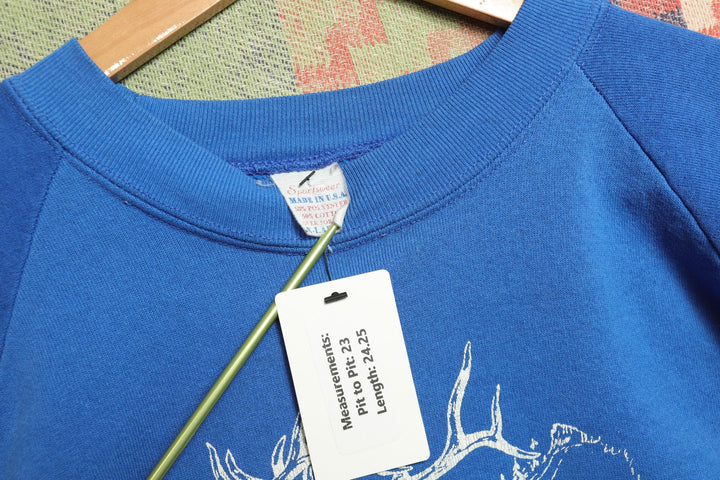 Alpine Arizona Vintage Deer Sweatshirt XL 80s