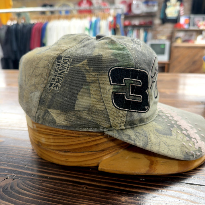Dale Earnhardt Realtree Camo Vintage Snapback Hat 90s