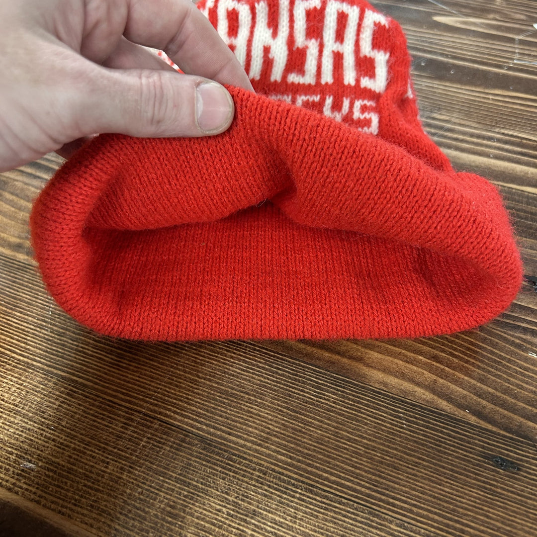 Vintage 80s Arkansas Razorbacks Beanie Hat