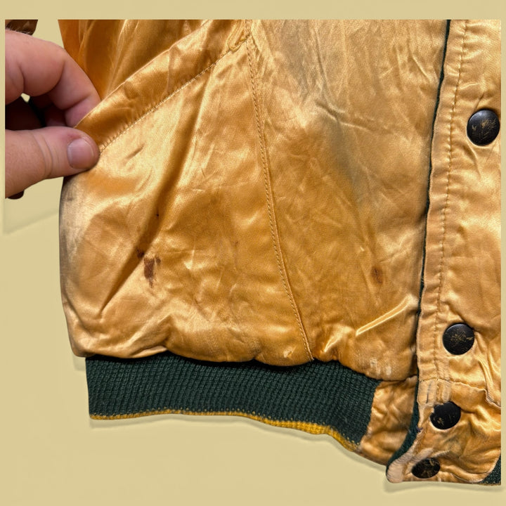 Vintage Reversible Wool Silk 50s Kids Jacket Size XL