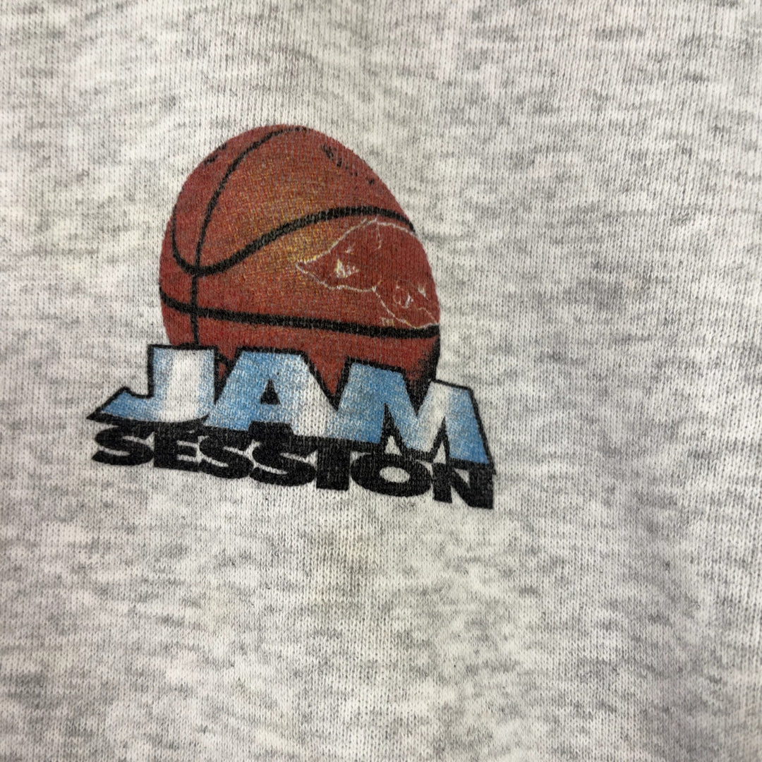 Vintage University of Arkansas Basketball Jam Session Sweatshirt Size Large