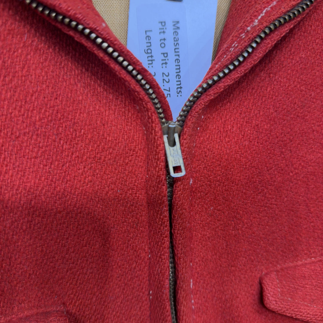 Patrick Duluth Vintage Red Wool Hunting Jacket Medium 50s