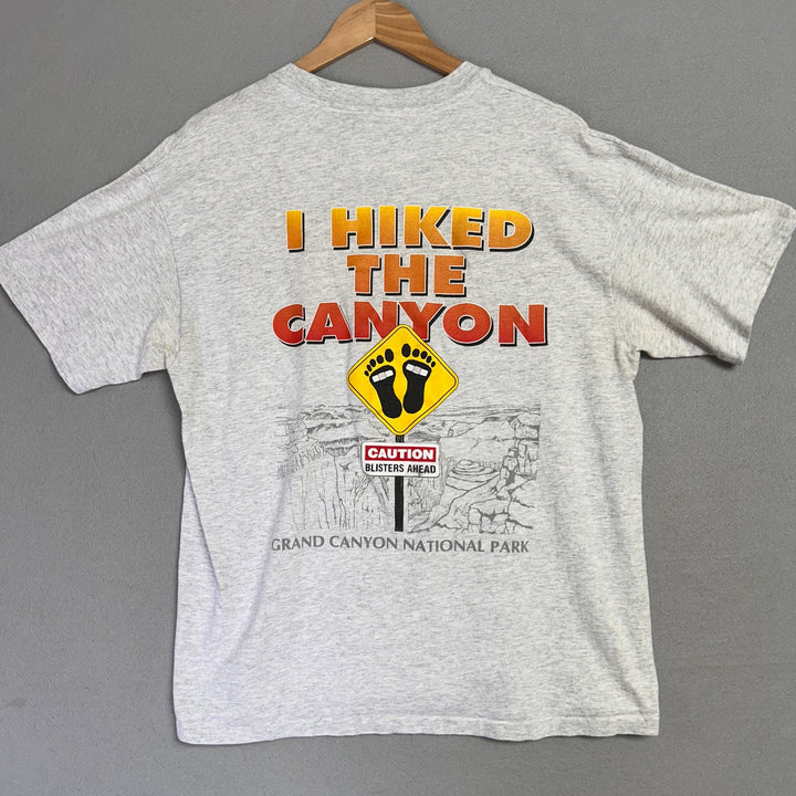 90's I Hiked The Grand Canyon National Park Tourist Shirt Size Large
