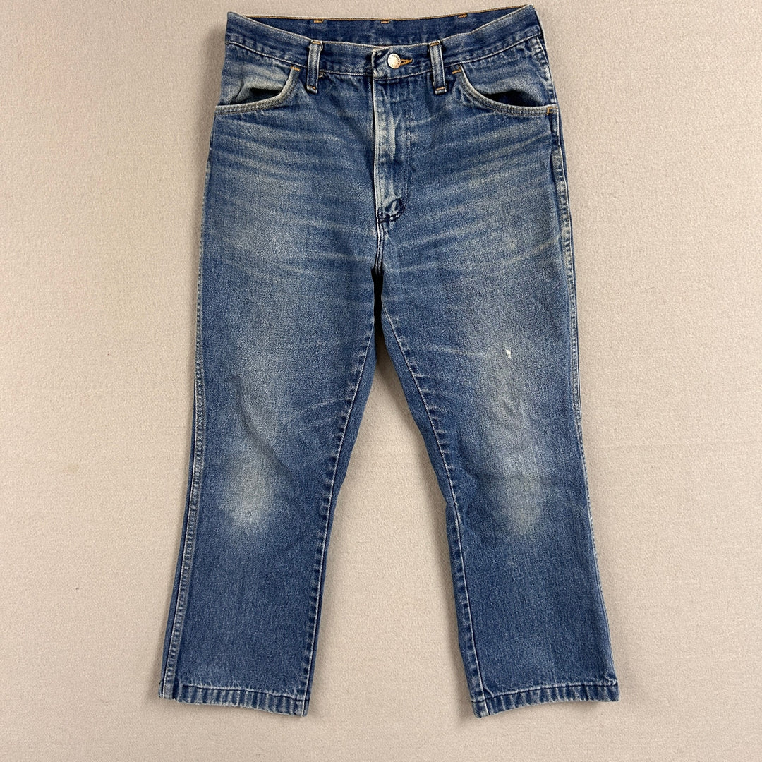 Vintage Rustler Faded cropped Jeans Size 30