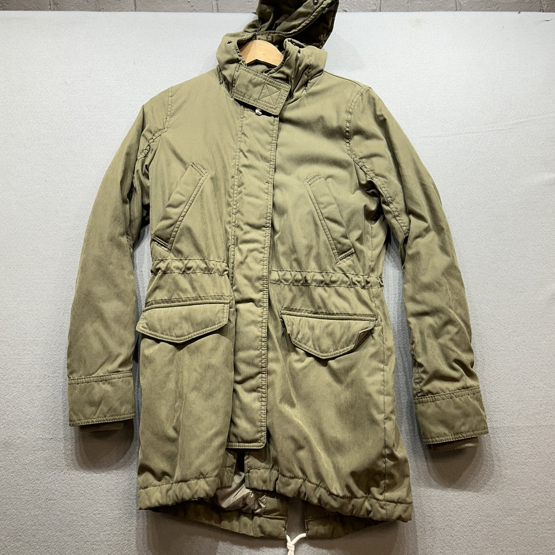 Vintage Y2K Womens Abercrombie and Fitch Parka Jacket Size Medium