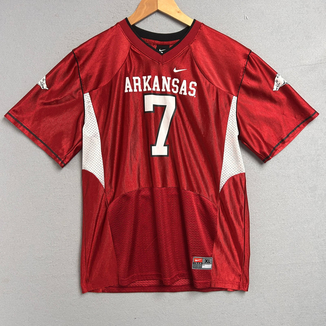Nike University of Arkansas Football Jersey XL