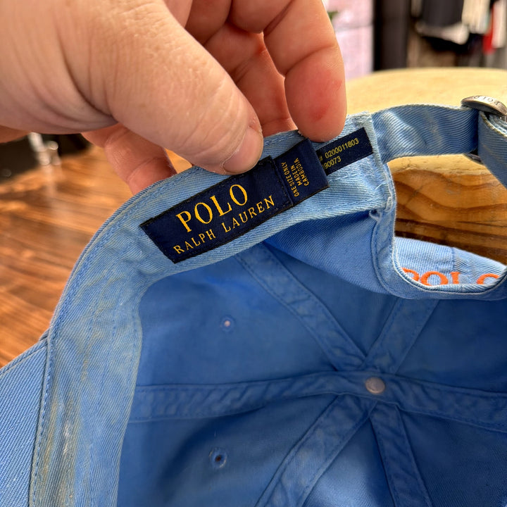 Polo Ralph Lauren Light Blue Strap Back Hat