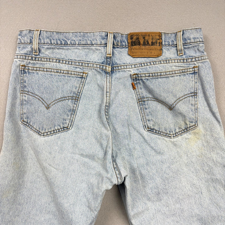 Vintage Levis 505 Light Wash Jeans Size 36