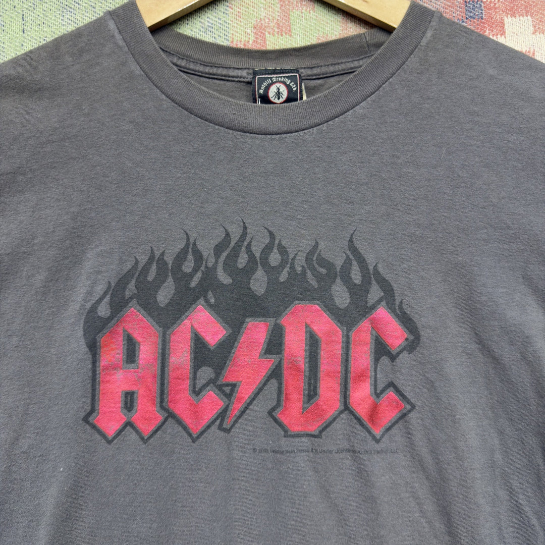 AC DC Vintage Band T Shirt Size Large 2000s Y2K