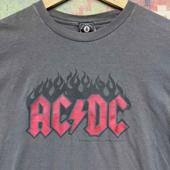 AC DC Vintage Band T Shirt Size Large 2000s Y2K