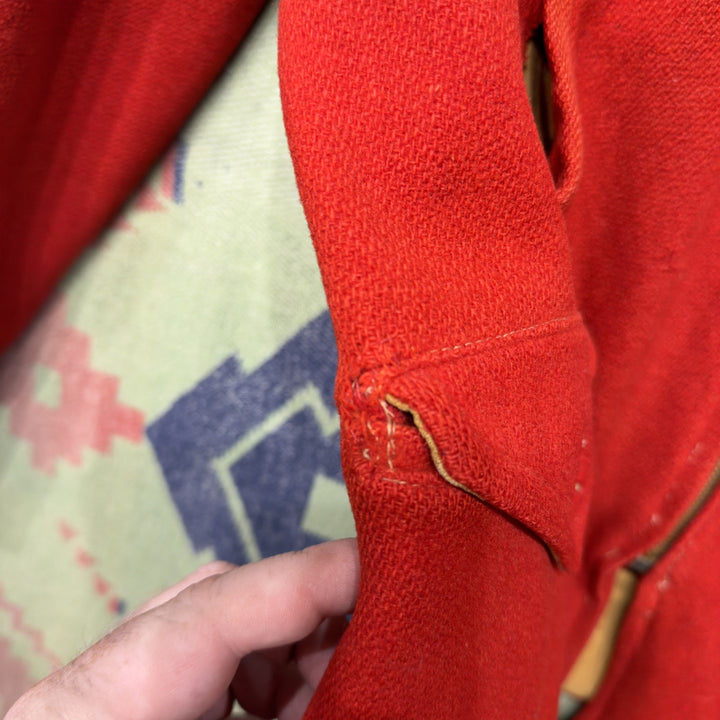 Patrick Duluth Vintage Red Wool Hunting Jacket Medium 50s