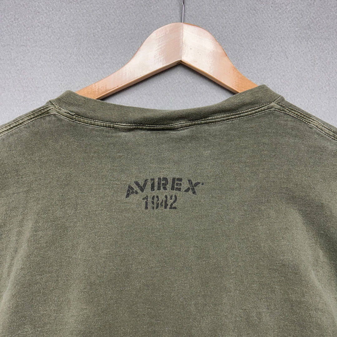 Vintage Avirex US Military Photo T Shirt Size XXL