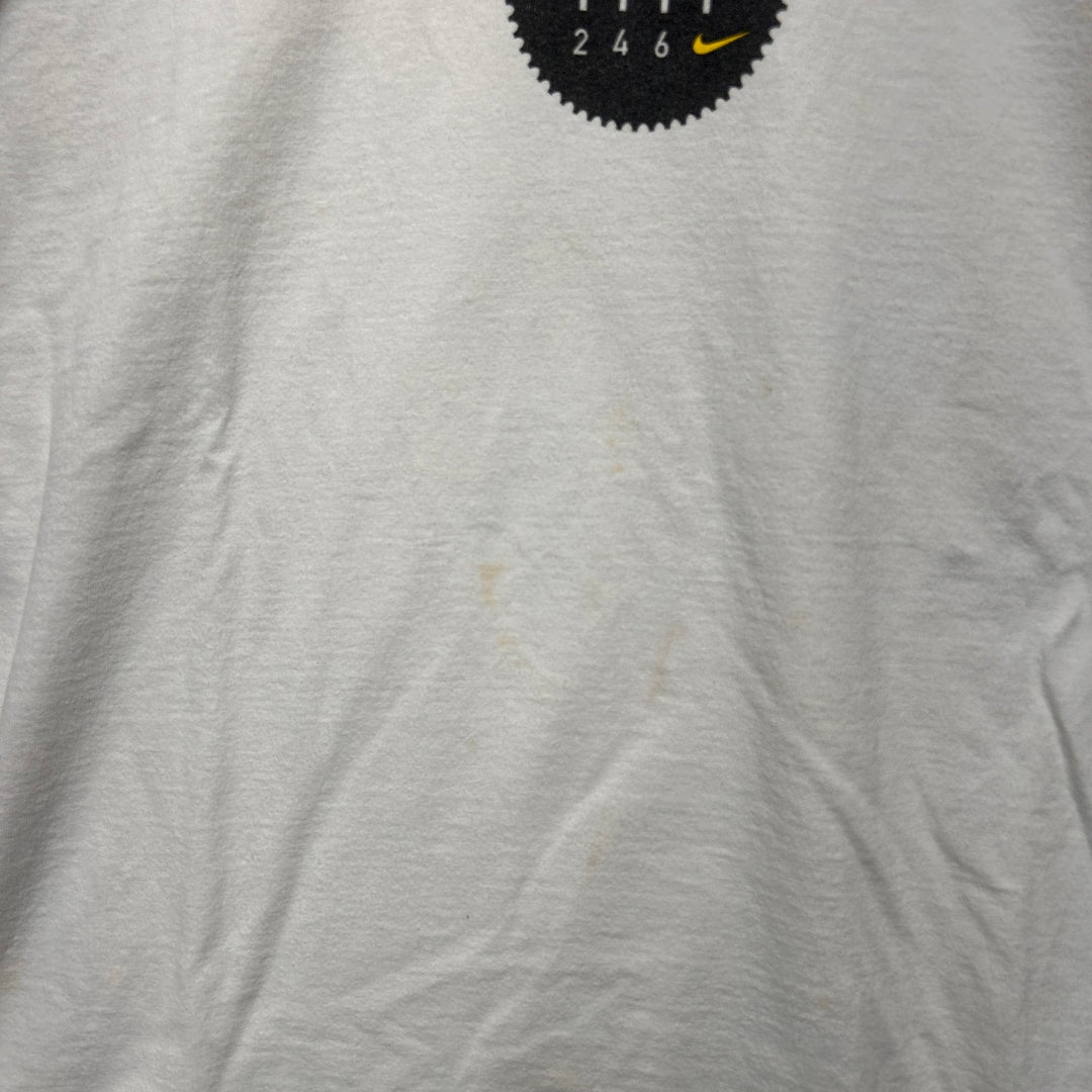 Vintage Nike Cycling Ringer T shirt Size XL