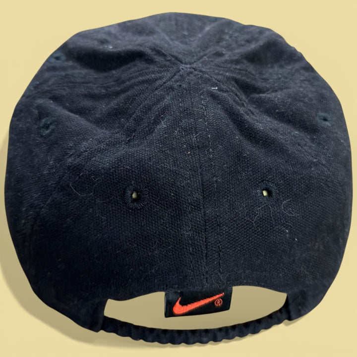 Vintage 90s Nike Swoosh Elastic Back Hat