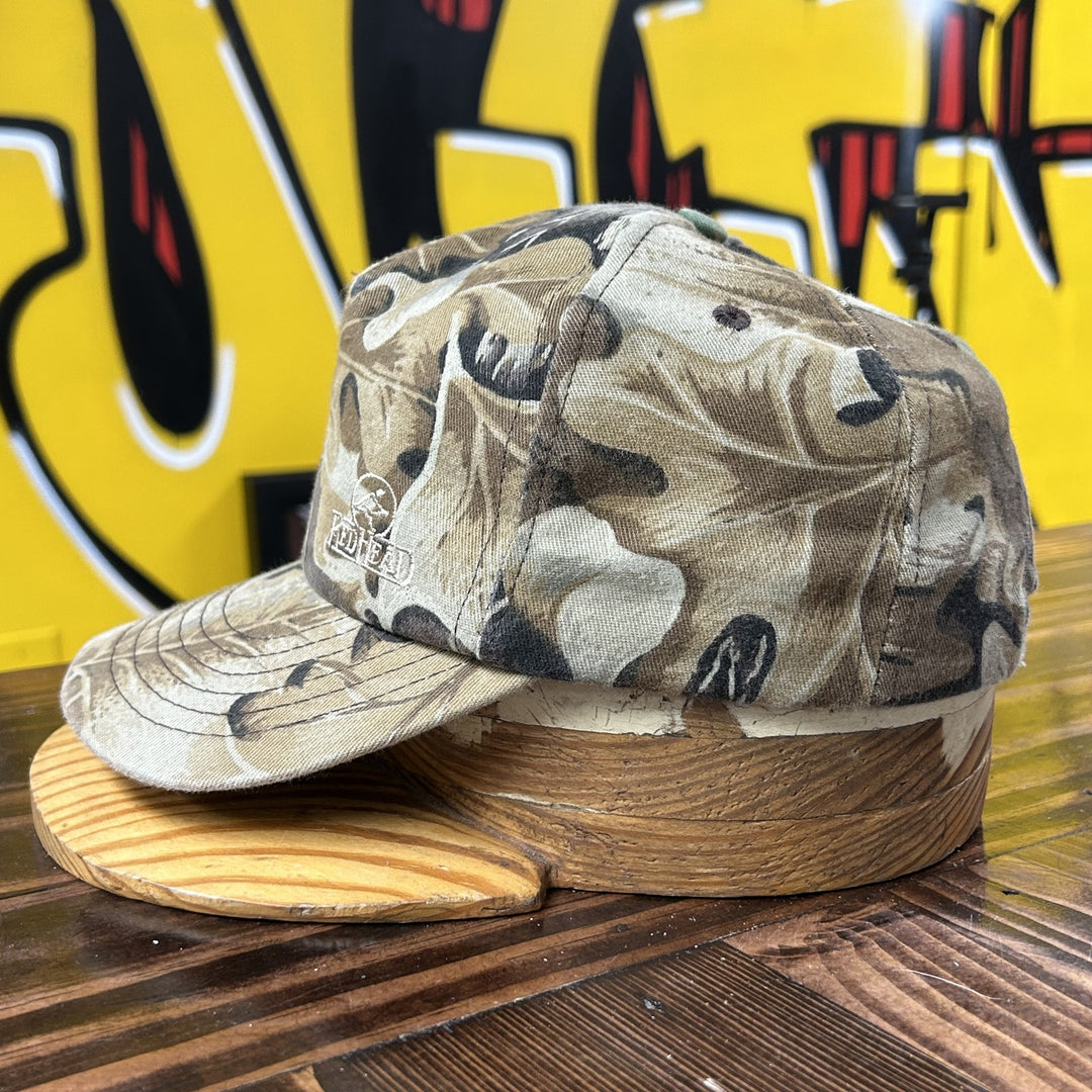 Redhead Realtree Camo Vintage Snapback Hat 90s