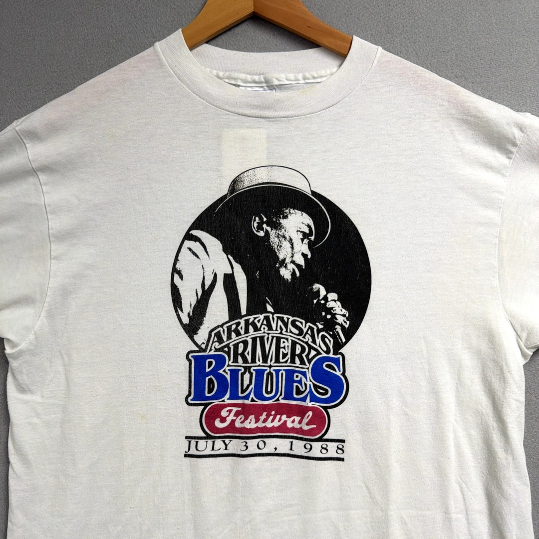 Vintage Arkansas River Blues Festival 1988 T Shirt Size XL