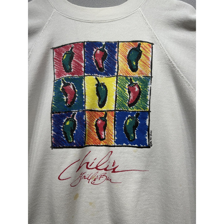 Vintage Chilis Restaurant Sweatshirt Size XL