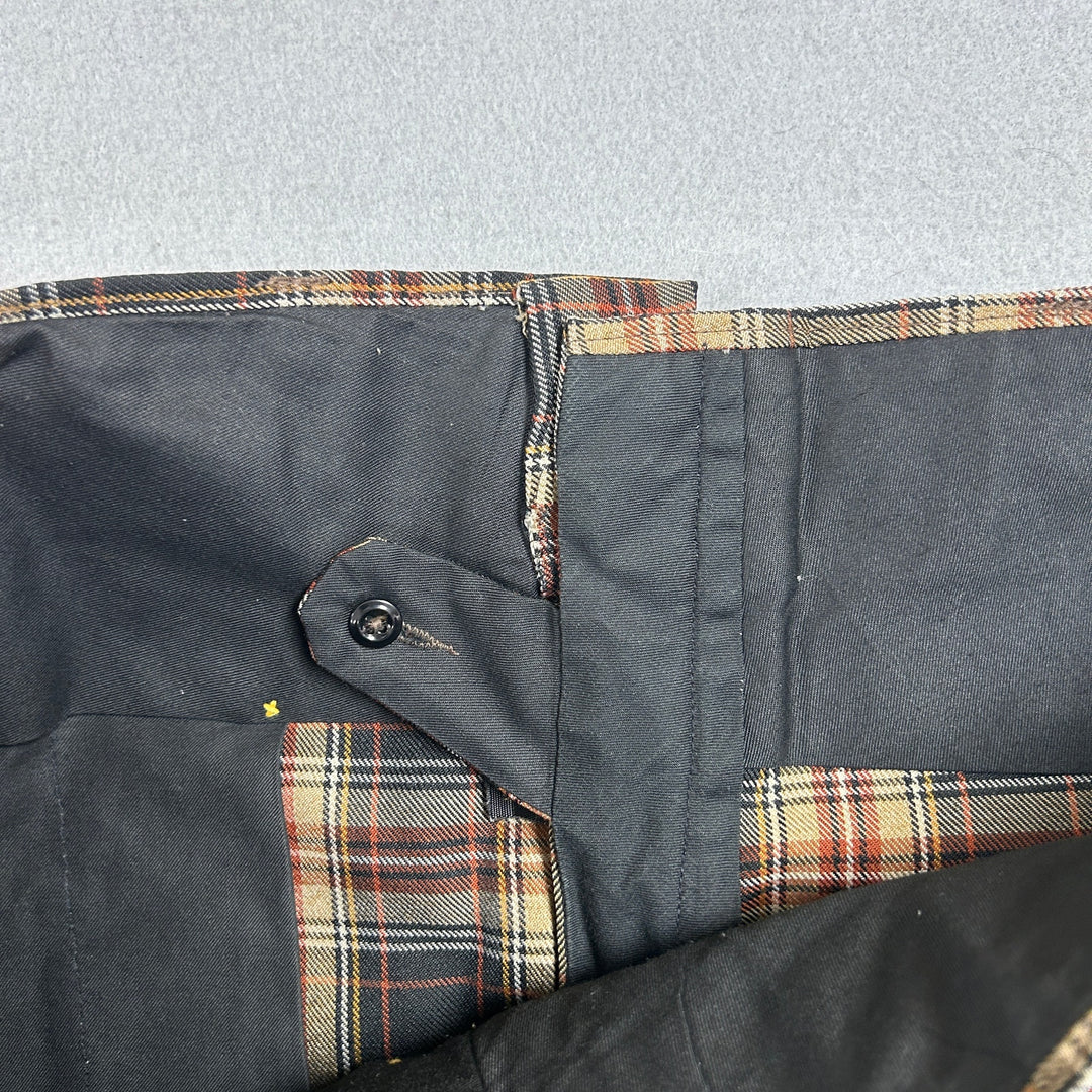 Vintage Haggar imperial Plaid Trouser Pants Size 38