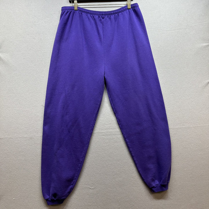 Vintage Purple Hanes Sweat Pants Size 35