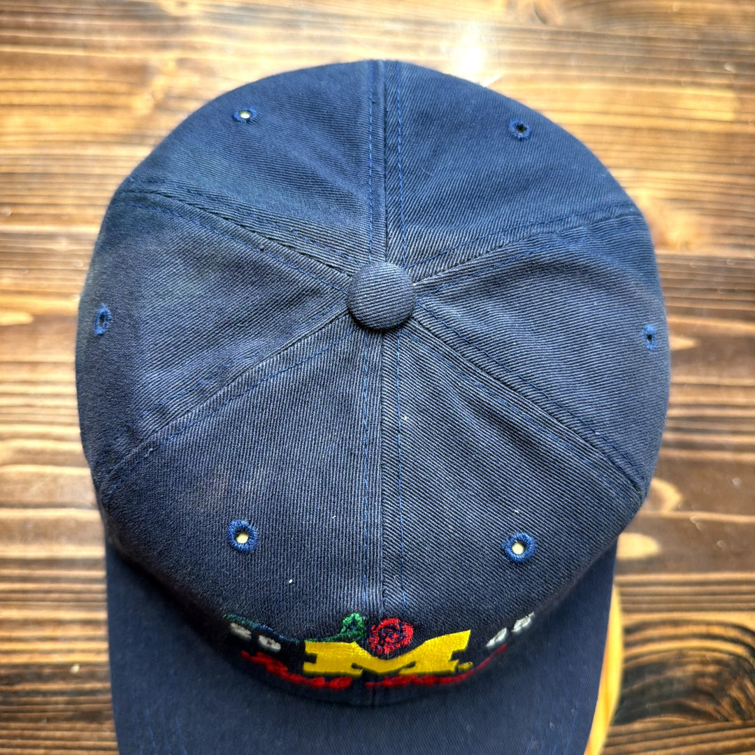 Vintage University of Michigan Rose Bowl Strap Back Hat