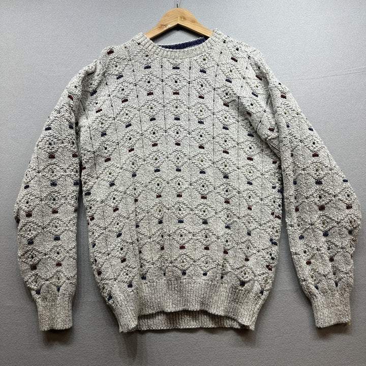 Vintage Cambridge Classics Diamond Pattern Sweater Size Medium