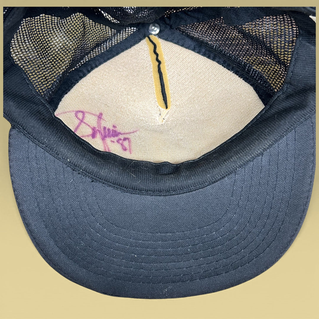 Vintage Sylvia 1987 Tour Autographed Snapback Hat