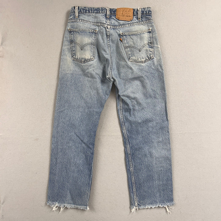 Levi's 505 Orange tab Jeans size 32