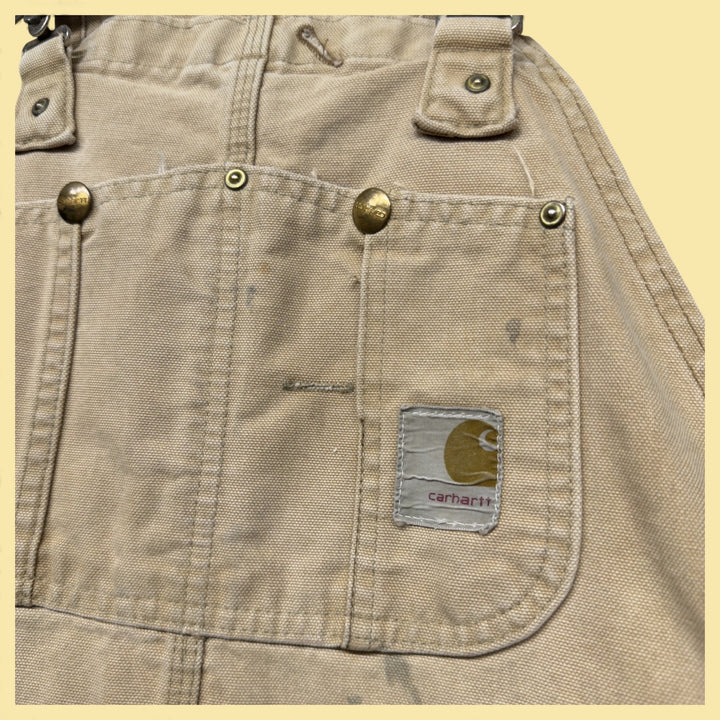Vintage Carhartt Overalls 80s Size 38