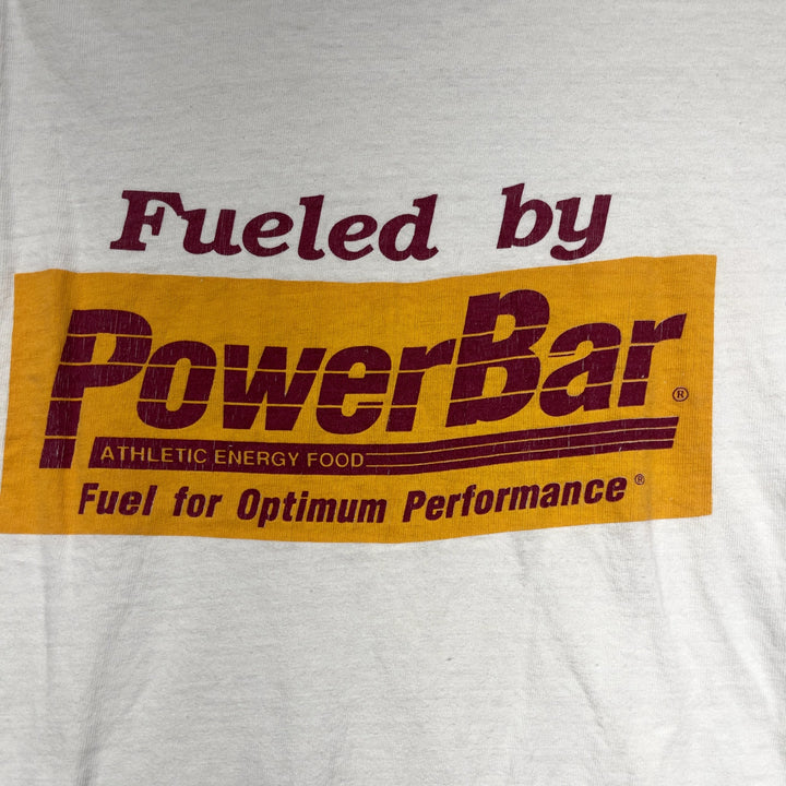 Vintage Power Bar Racing Team Cut Off T Shirt Size XL
