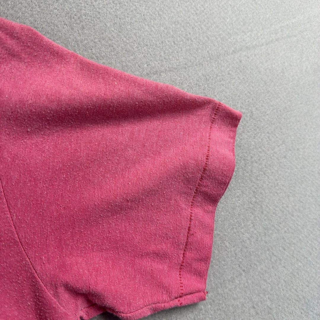 Vintage Jamaica No Problem Pink T Shirt Size Large