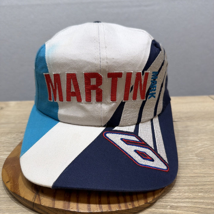 Vintage 90s Mark Martin Nascar Racing Snapback Hat