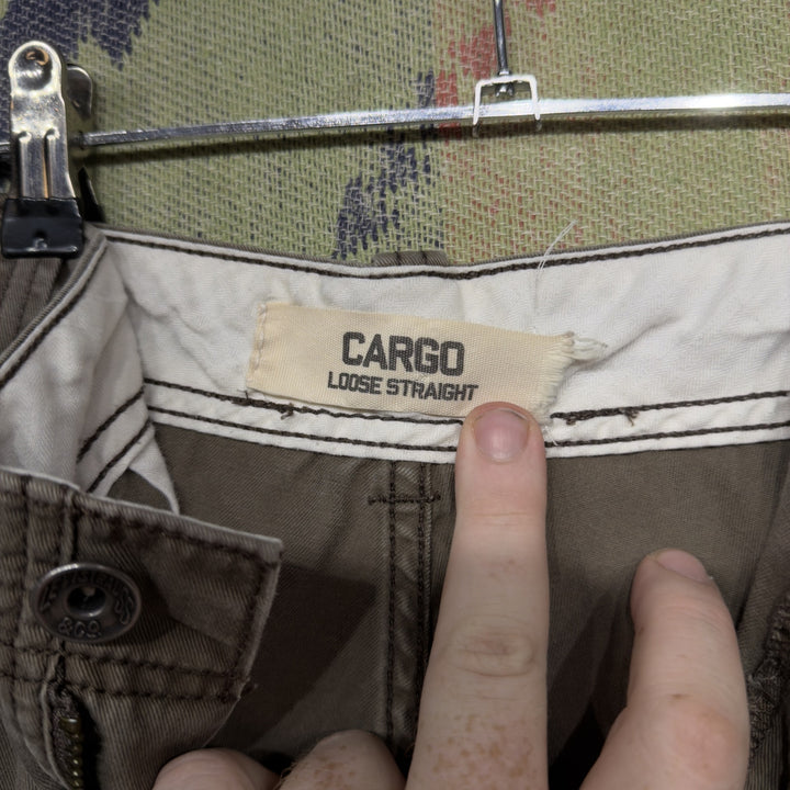 Levi's Vintage Workwear Loose Fit Cargo Pants Size 34 2000s Y2K Baggy