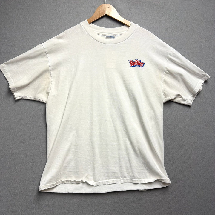 Vintage Ruffles Monday Night Football T Shirt Size XL