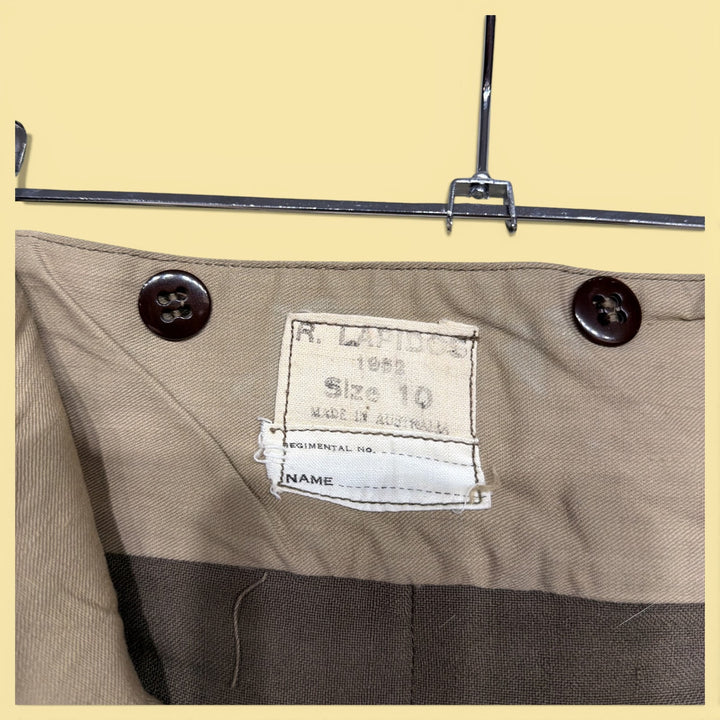 Vintage Australian Combat Trousers 60s Pants Size 30