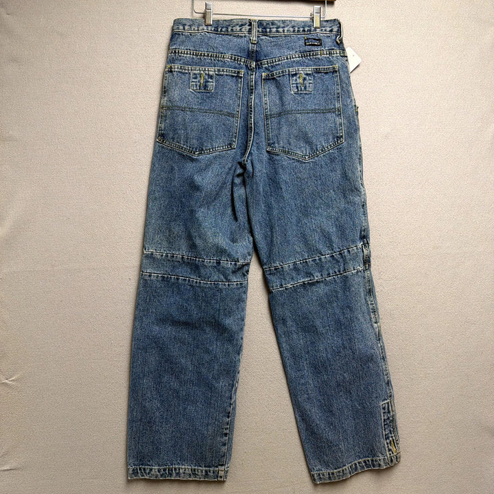 Vintage Fiend Denim Jeans Y2K Wide Leg Size 32x30