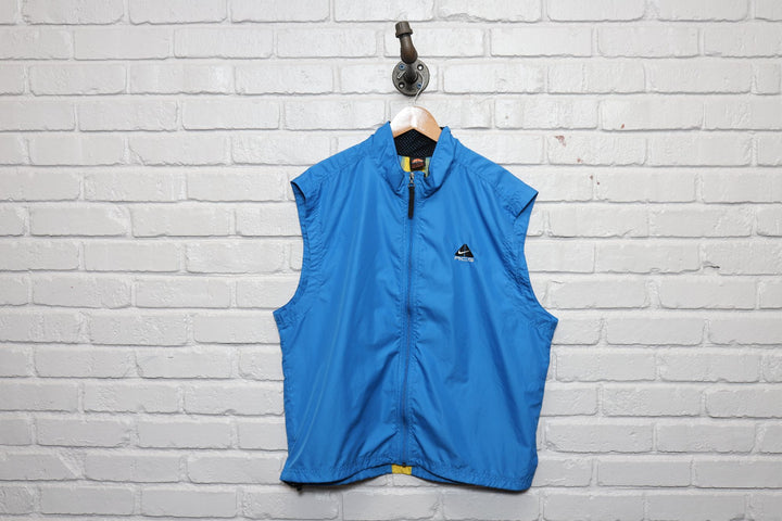 2000s nike acg windbreaker vest size xl