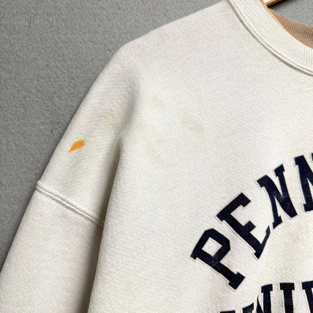 Vintage Distressed Penn State Sweatshirt Size XL