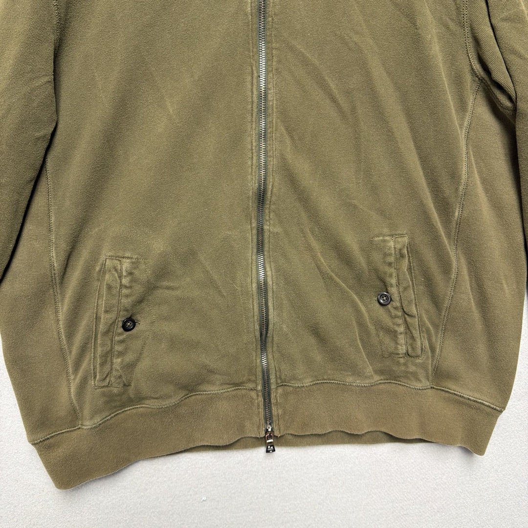 Vintage Polo Ralph Lauren Full Zip Green Jacket Size XL