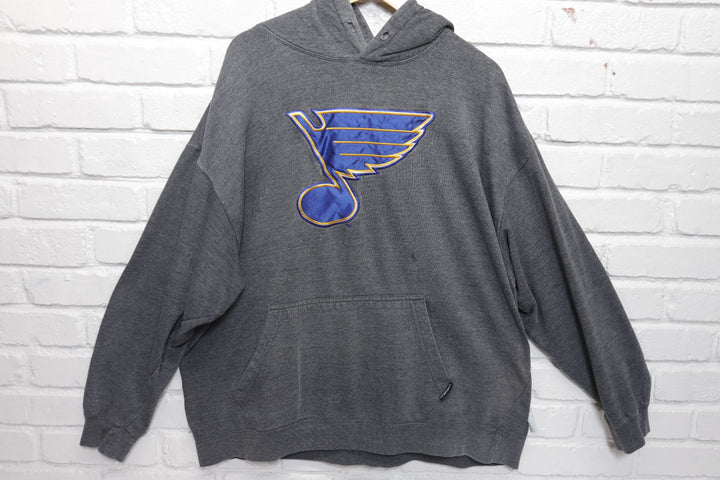 St Louis Blues Vintage Hoodie XXL 2000s