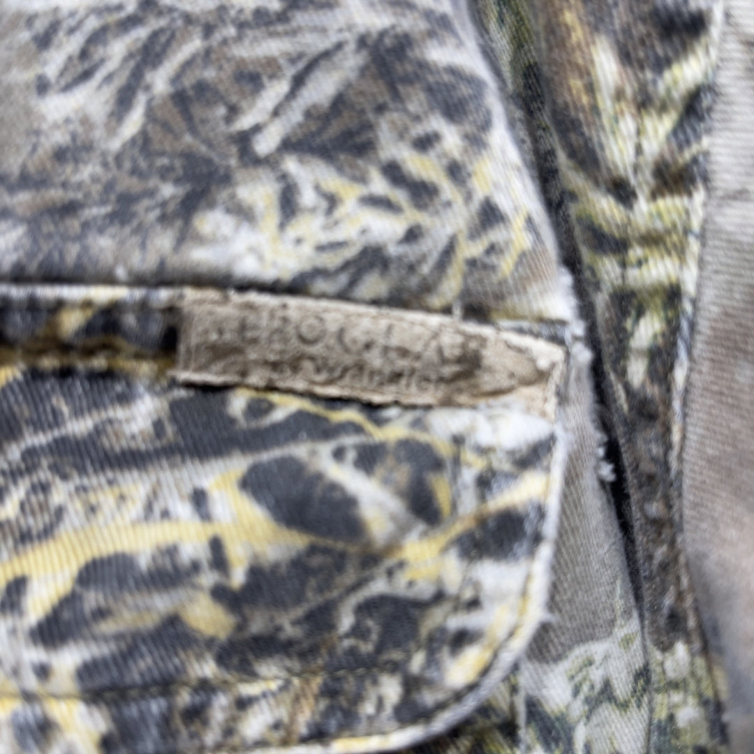 Wrangler Pro Gear Camo Long Sleeve Button Up Shirt Size 2XL