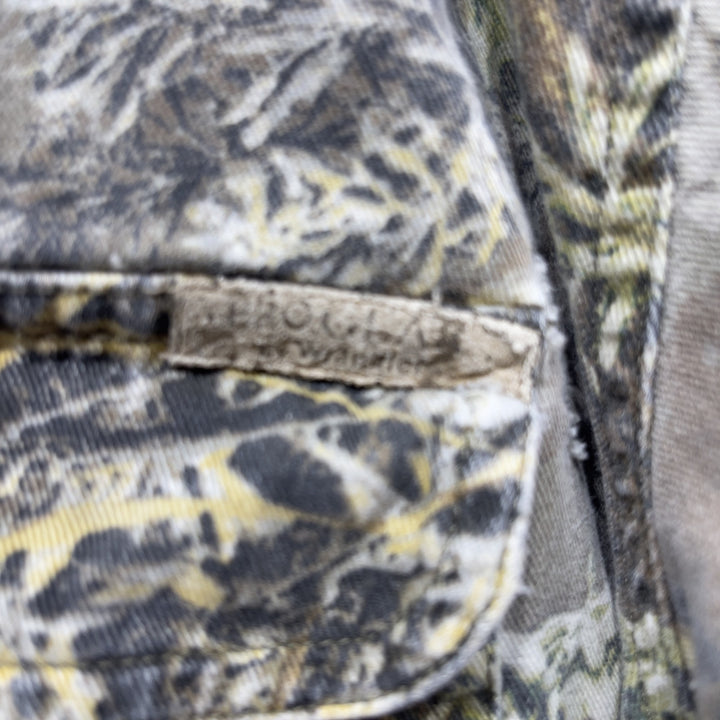 Wrangler Pro Gear Camo Long Sleeve Button Up Shirt Size 2XL