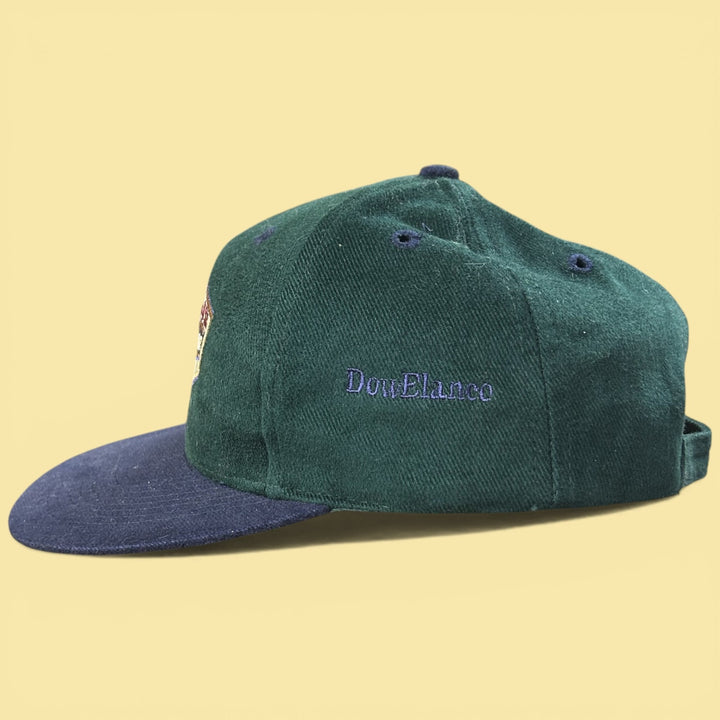 Vintage 90s Indy 500 Green Racing Snapback Hat