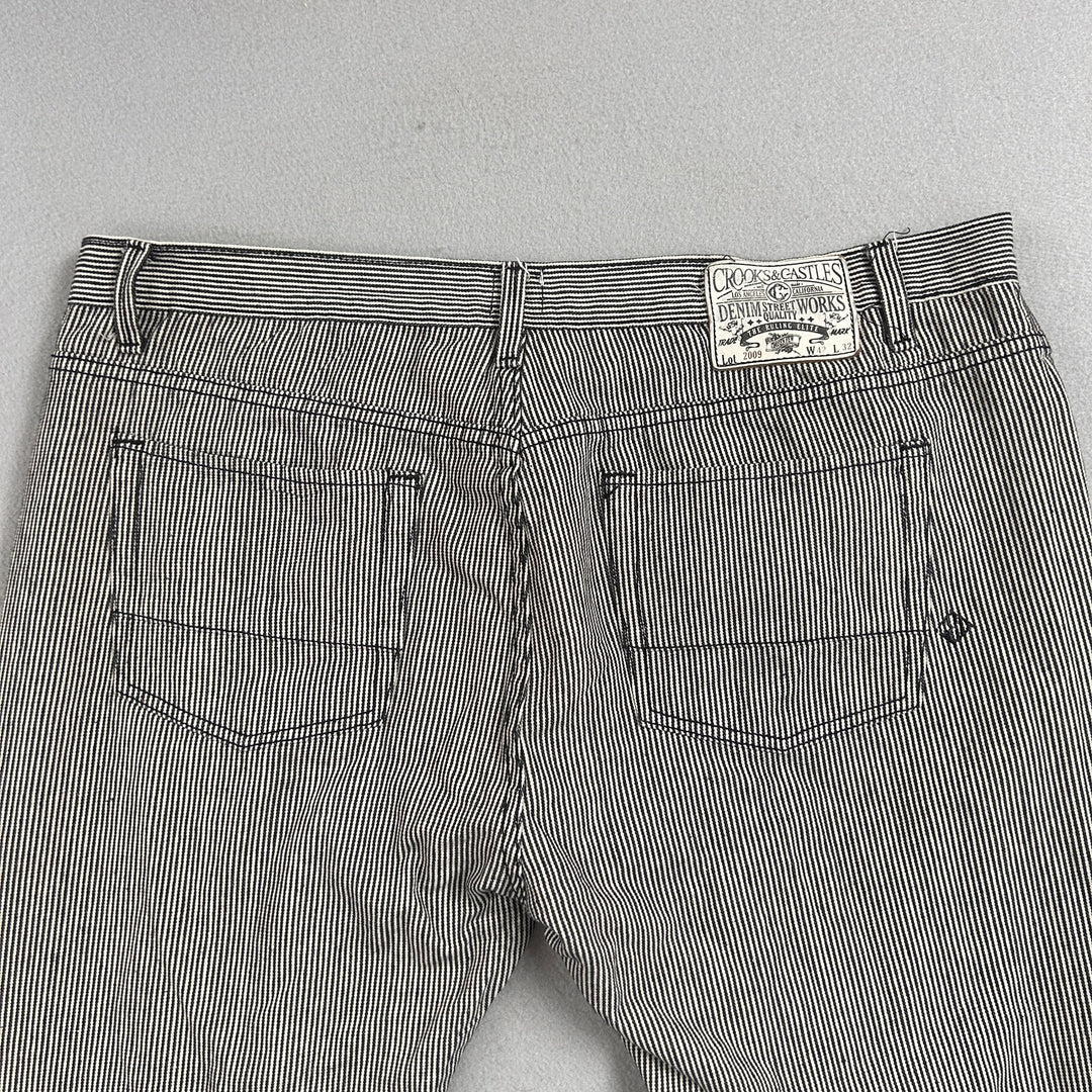Crooks And Castles Striped Pants Size 40