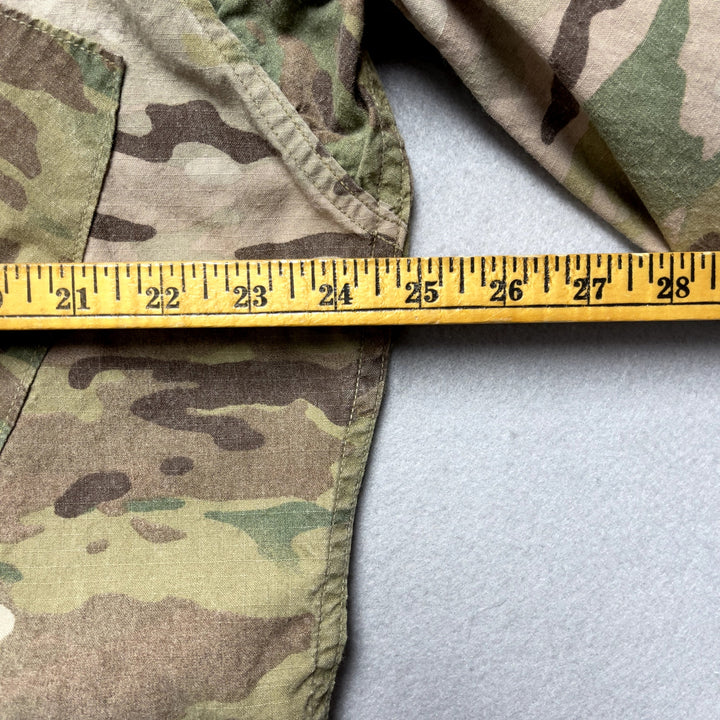 Men's Camo Military BDU Button Up Long Sleeve SI Shirt XXL
