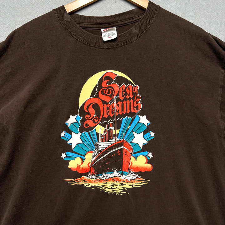 Vintage Sea Of Dreams String Cheese incident Tour Music Festival Shirt Size XL