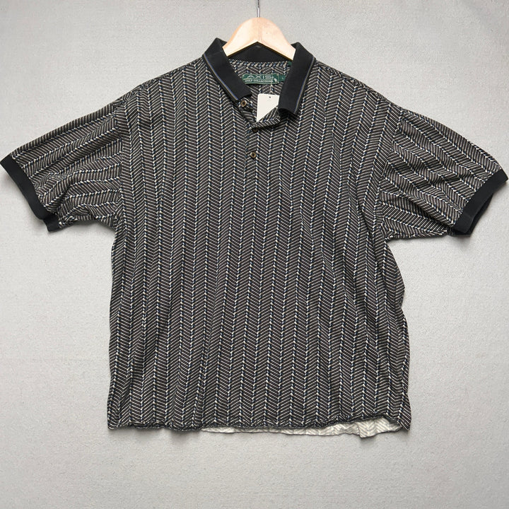 Vintage Axis Golf Club Polo Shirt size Large