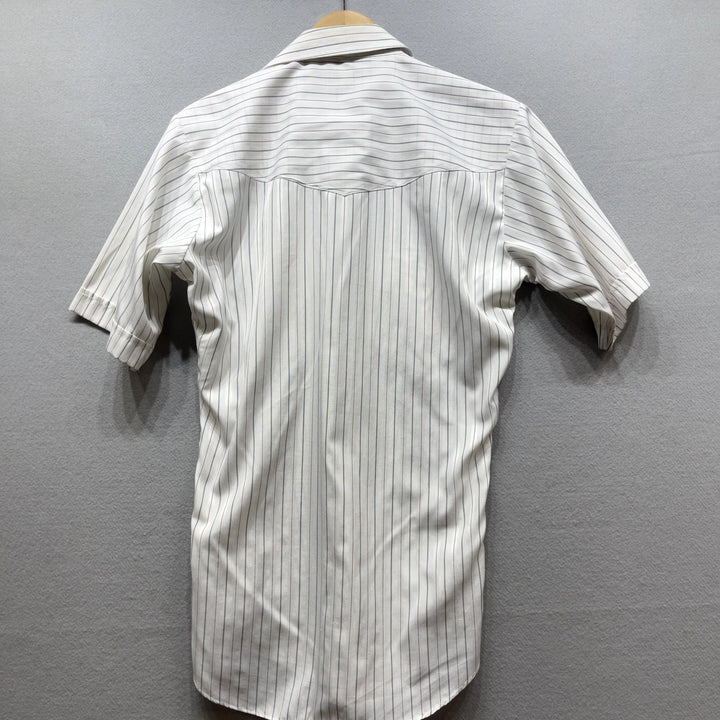 Ely Plains Striped Western Pearl Snap Button Up Shirt Size Small